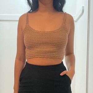✨ Aerie Crochet Crop Top – Size Small ✨
